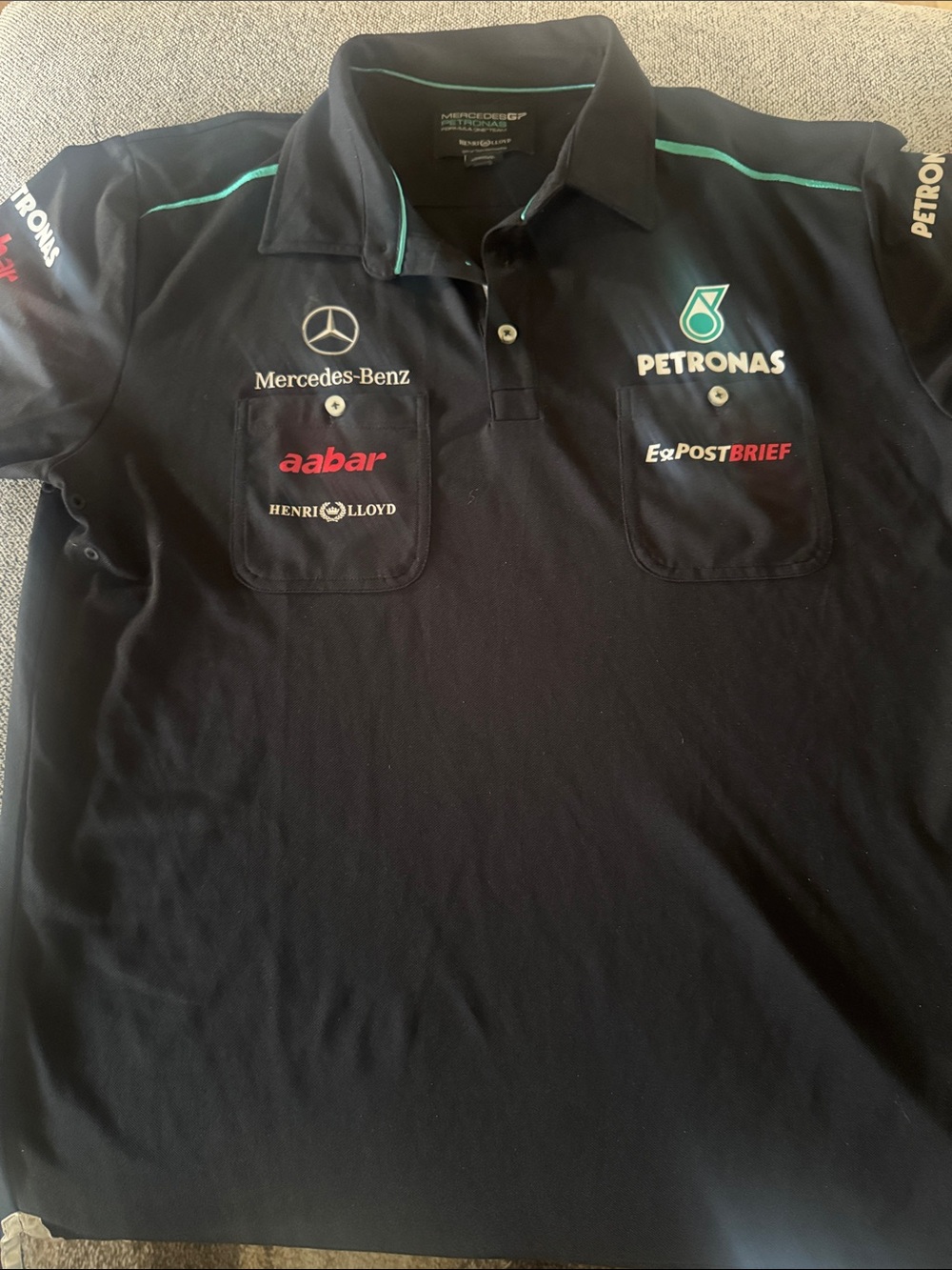 Mercedes MGP Petronas -F1 - 2011 Team polo shirt by Henri Lloyd